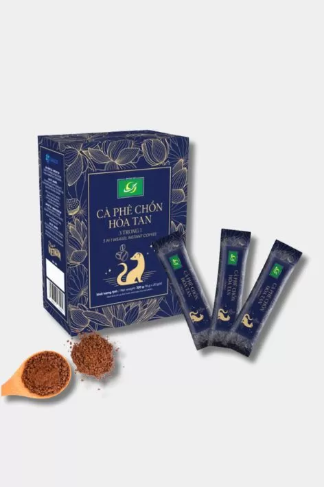 Cà phê Chồn hòa tan 3 trong 1