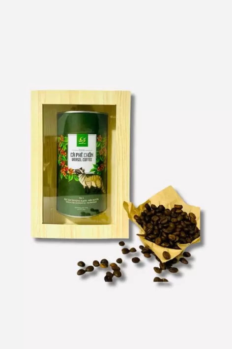 Cà phê Chồn mộc rang xay