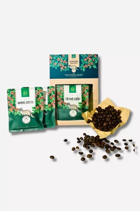 Cà phê Chồn phin giấy