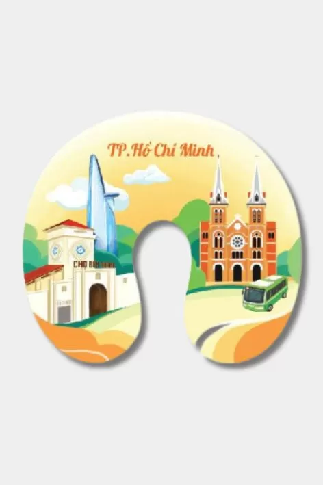 Gối cổ Hồ Chí Minh