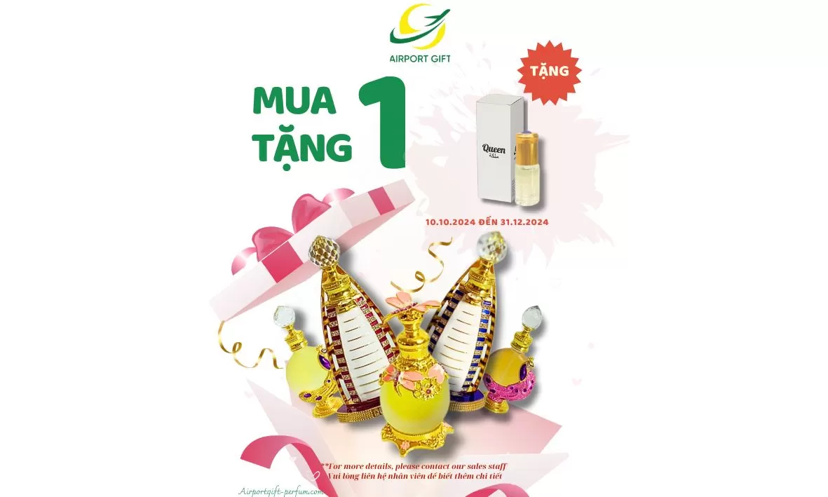 20/10 này, hãy để hương thơm nói hộ lòng bạn!