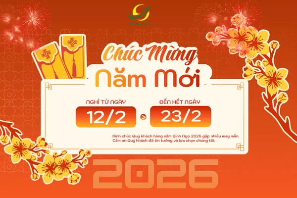 [THÔNG BÁO] Lịch nghỉ Tết Nguyên Đán 2026